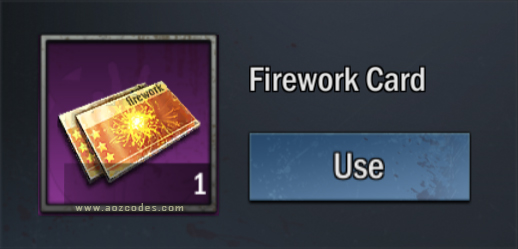 Age of Origins - Firework Card