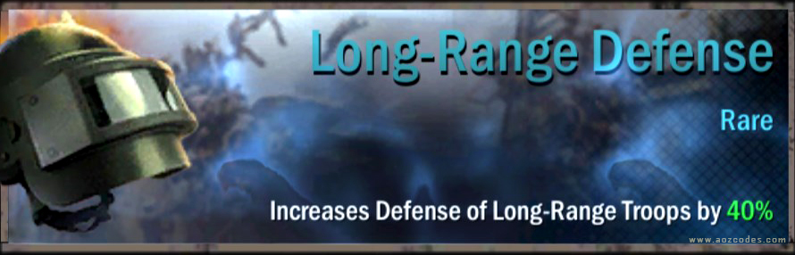 Age of Origins - Fortify Power - Long Range Defense - Rare