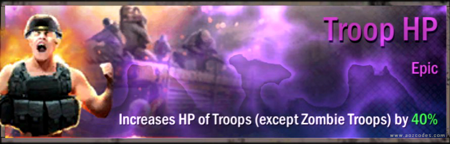 Age of Origins - Fortify Power - Troop HP - Epic