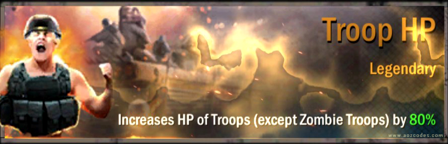 Age of Origins - Fortify Power - Troop HP - Legendary