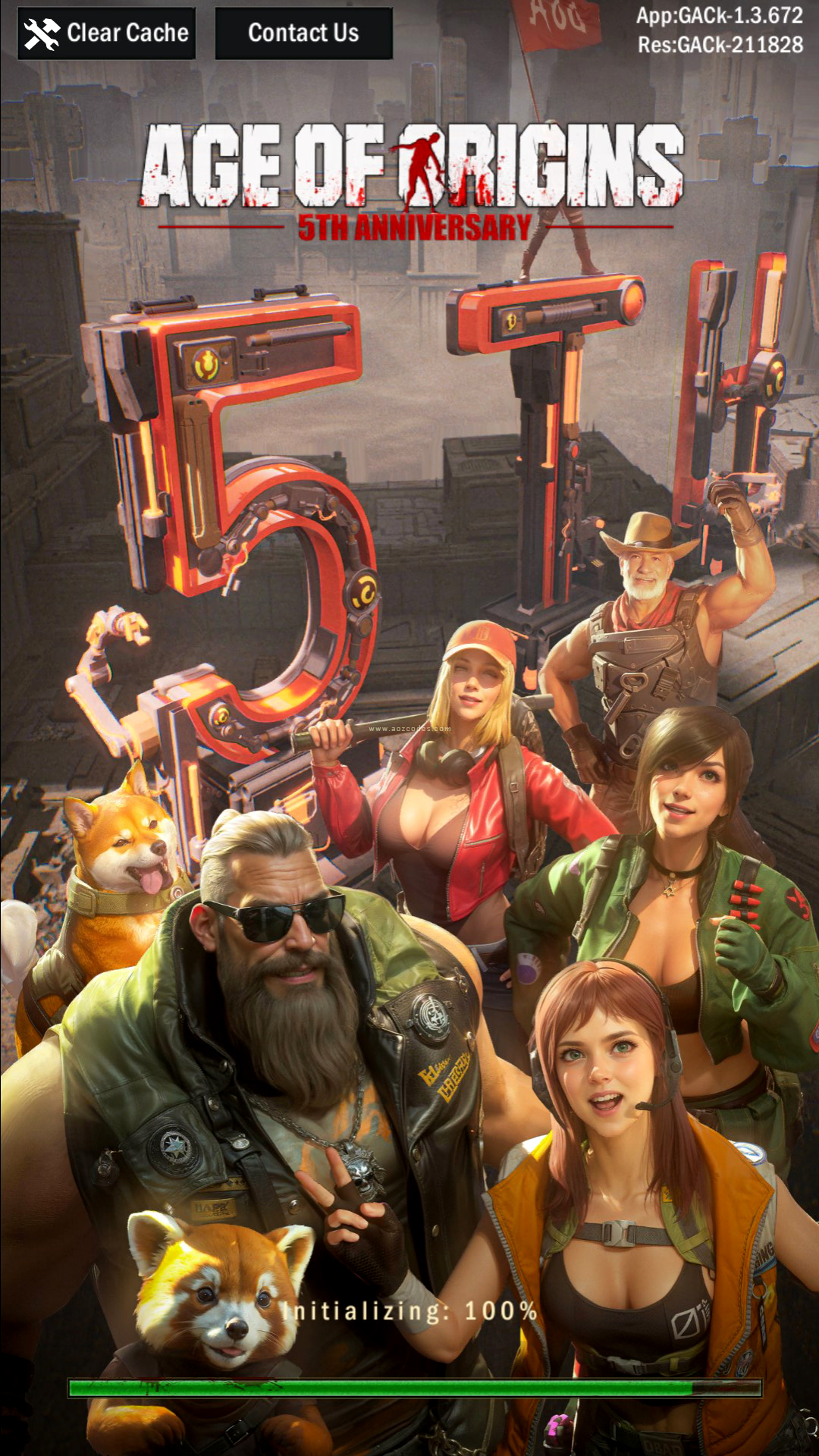 Age Of Origins - Loading screen - Year 5th